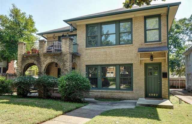 4022 Hawthorne Avenue - 4022 Hawthorne Avenue, Dallas, TX 75219