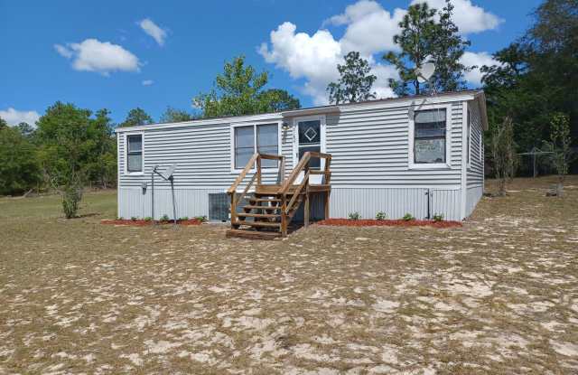 3 BR 2 BA Mobile Home in the country - 6184 Cornell Road, Clay County, FL 32656