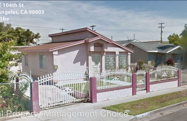 433 E 104th St - 433 East 104th Street, Los Angeles, CA 90003