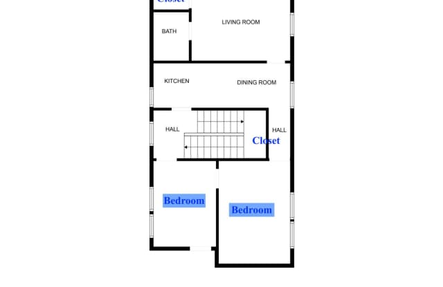 Two Bedroom apartment near engineering and science buildings. Rent is for the entire apartment! Gallery 2