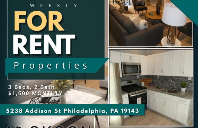5238 Addison Street - 5238 Addison Street, Philadelphia, PA 19143