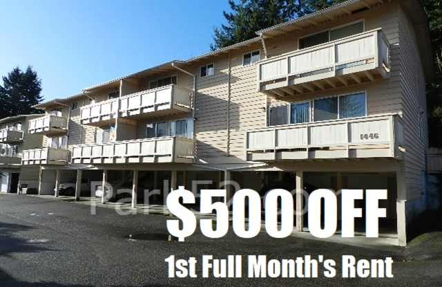 $500 Off 1st Full Month! 2 Bedroom Townhome in Fircrest! - 1446 Rainier Drive, Fircrest, WA 98466