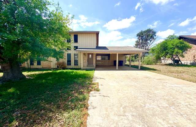 Stylish Two-Story Duplex with Loft, Fireplace & Private Backyard in New Braunfels! photos photos
