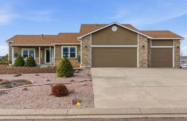 Woodman Hills 4 bdrm rancher - 8336 Weiscamp Road, El Paso County, CO 80831