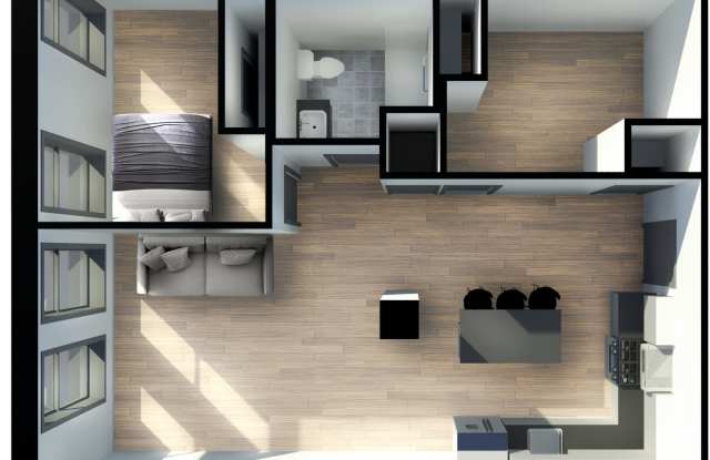 27 apartments. No two alike. Hot Water, Internet and Parking Included. Gallery 3