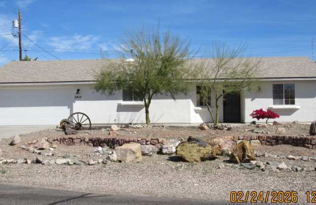 3 Bedroom 2 bathroom 2 car garage - 3413 Landau Lane, Lake Havasu City, AZ 86406