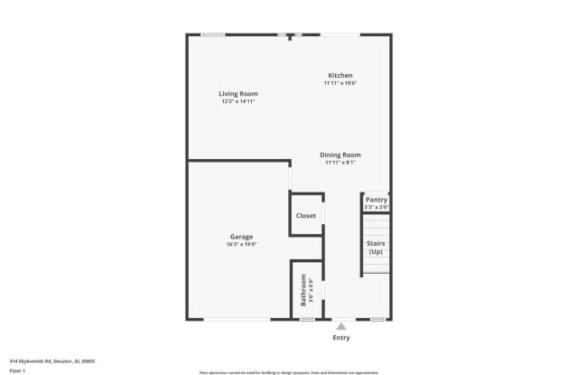 DEPOSIT PENDING! End Unit Townhome for Rent in Decatur, AL!! Available to View Now!!! Gallery 4