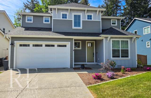Luxury Poulsbo Retreat with Water Views, Covered Deck & Designer Finishes - 1767 Northeast Crystallia Court, Poulsbo, WA 98370