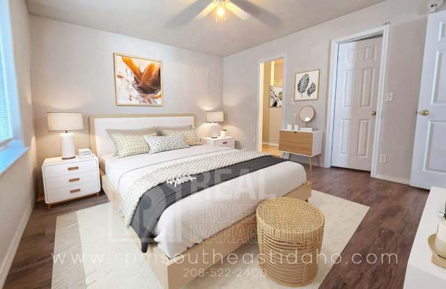 Spacious & Updated 2 Bedroom, 2 Bathroom Twin Home in Ammon with Garage, Fenced Backyard, and Hookups (Idaho Falls) for Rent by Real Property Management photos photos