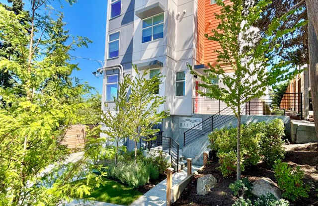 2025 Built Queen Anne Townhome with Rooftop & Water Views Gallery 1