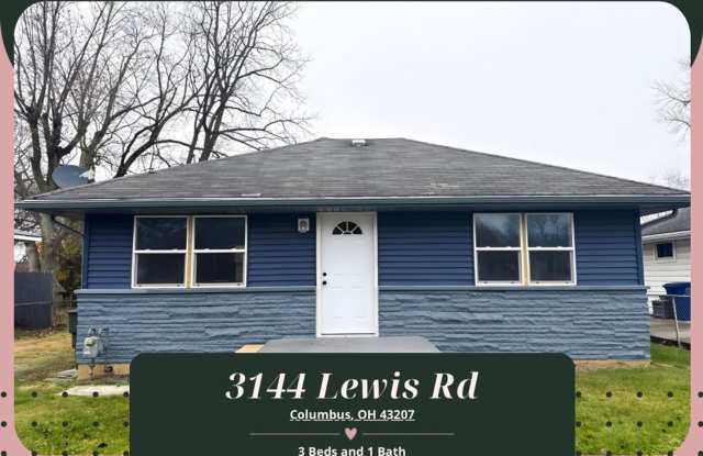 Freshly Updated Home on a Quiet Street with Large Yard! - 3144 Lewis Road, Columbus, OH 43207