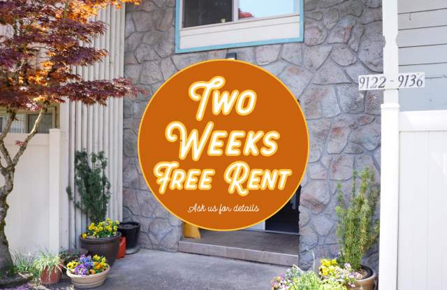 FREE RENT: Garden-Level 2 Bed 2 Bath with Large Patio, Parking,  W/D Hookups photos photos