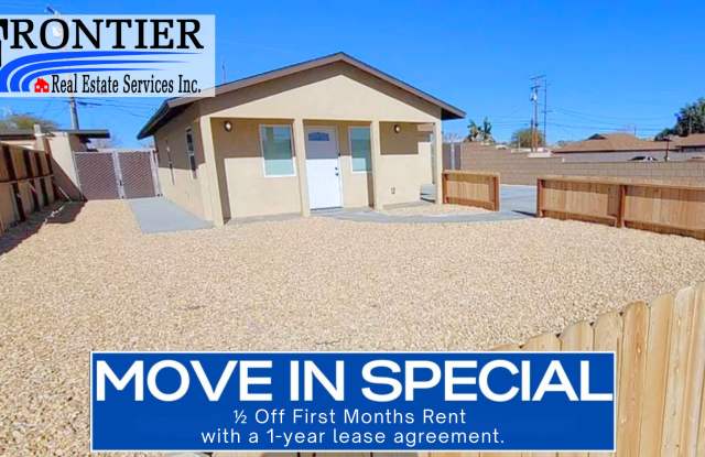 Move-in special: THE OWNER IS OFFERING 1/2 OFF FIRST MONTHS!!!! - 420 West Robertson Road, Ridgecrest, CA 93555