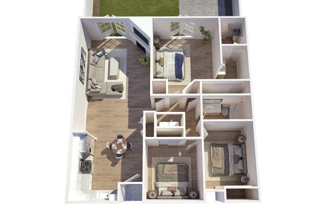 Fully Remodeled 3 Bedroom 2 Bathroom Town-home in Central Phoenix!! photos photos