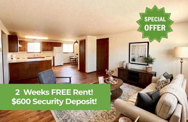 Two weeks free and Low deposit!! Lovely two Bedroom Apartment in Loveland! Gallery 1