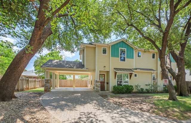 UT PRE-LEASE: Central Austin 6-Bedroom Home with High-End Finishes & Large Fenced Turf Yard Gallery 3