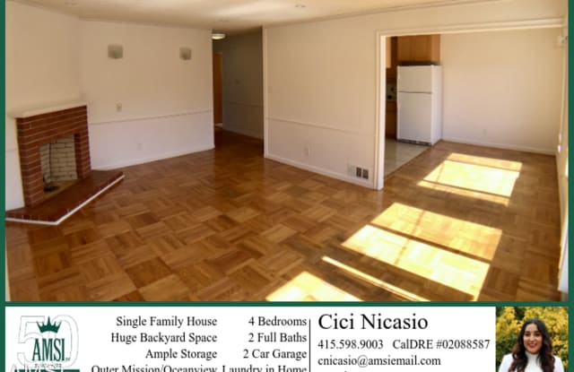 218 Sagamore Street - 218 Sagamore Street, San Francisco, CA 94112