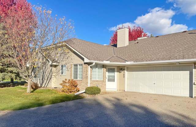 Luxury Maintenance-Free **One-Level Living** on Pond, Fireplace, Great Room, Primary Suite, Office  More! - 4127 Beaver Dam Road, Eagan, MN 55122