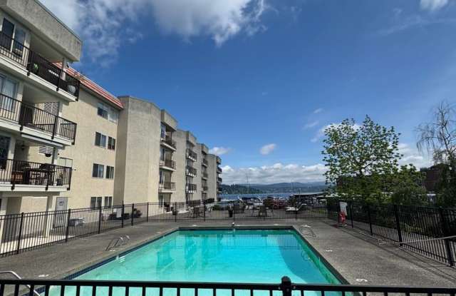 Gorgeous Condo in Seward Park with 2 Parking Spaces, Steps Away from Pool with Water View! photos photos