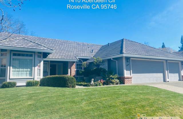 East Roseville Home - 1410 Aberdeen Circle, Roseville, CA 95746 East Roseville Home - 1410 Aberdeen Circle, Roseville, CA 95746