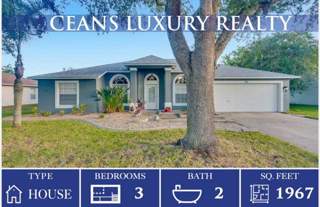 3 Bedroom Port Orange Home - 416 Nash Lane, Port Orange, FL 32127