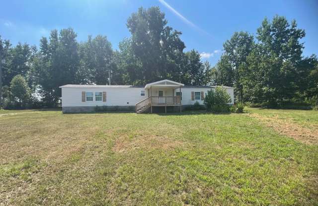 3 BR 2 Bath 1,280 sq ft singlewide mobile home on 3.01 acres in Ward, AR photos photos
