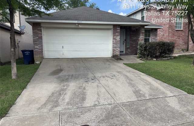 9911 Crystal Valley Way - 9911 Crystal Valley Way, Dallas, TX 75227 9911 Crystal Valley Way - 9911 Crystal Valley Way, Dallas, TX 75227