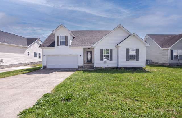 Pet Friendly Three Bedroom with Bonus! - 3669 South Naples Court, Clarksville, TN 37040