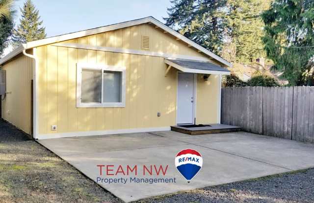 UTILITIES INCLUDED! Move in ready now! Super cute East Olympia one bed one bath. Fenced yard. Gallery 1