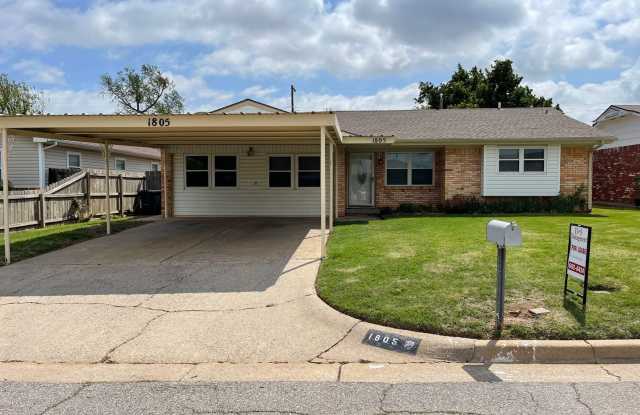 3 bedroom PLUS floor plan! Newly Remodeled and updated, complete with backyard storm shelter , carport and storage building. Gallery 1