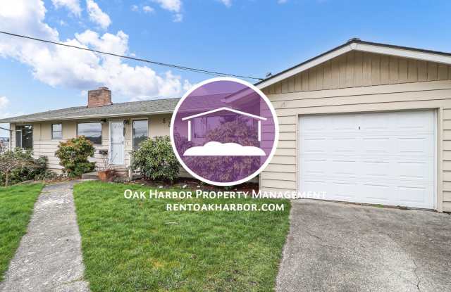 4 Bed 2 Bath - View Home - NAS Whidbey - Landscaping Included - 834 Southwest Fleet Street, Oak Harbor, WA 98277