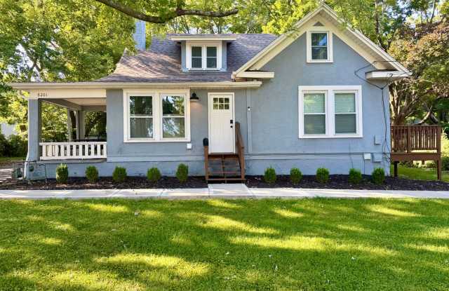 {8201} Fully Renovated Home in the Heart of Overland Park + Walk to Downtown and the New Farmer's Market + Original Hardwood Floors + Modern Updates Throughout Gallery 1