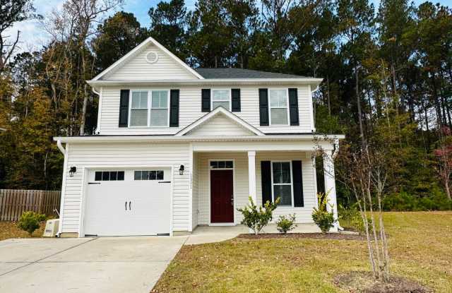 Leland - Newer construction house with two-car garage! - 1301 Putnam Drive, Brunswick County, NC 28451