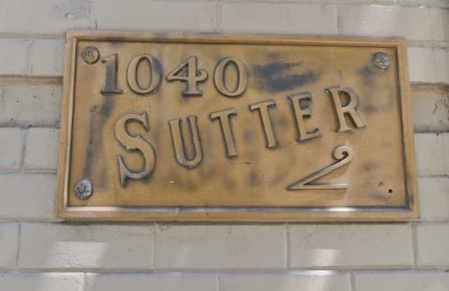 1040 Sutter St. photos photos