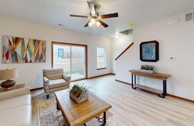 Brand-New 2-Bedroom Townhome With Garage, Patio, and Ceiling Fans Gallery 1