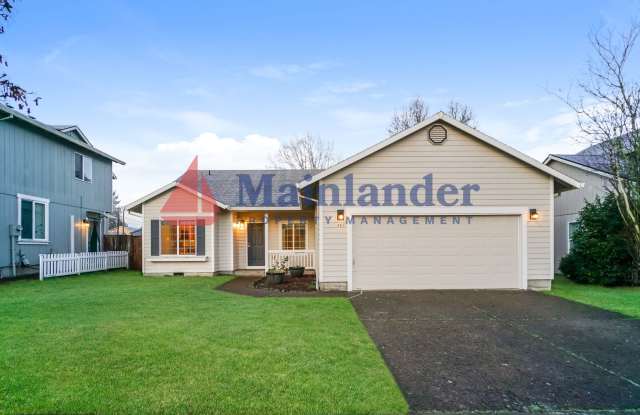 **$300 OFF THE FIRST FULL MONTH'S RENT** This Immaculate Single Level Ranch Home is a Must See! - 445 Southeast 71st Place, Hillsboro, OR 97123