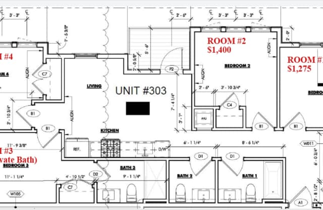 ROOM in 4-bed + 2.5 bath New Luxury Allston @ Boston Landing photos photos