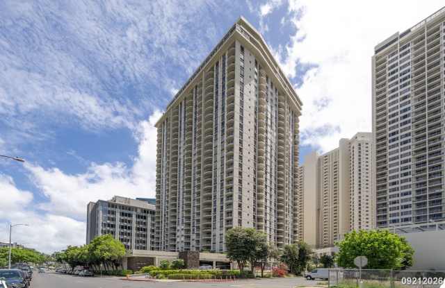 FULLY RENOVATED 2BR/2BA/1 PARKING – FURNISHED WAIKIKI CONDO WITH OCEAN & SUNSET VIEWS Gallery 1