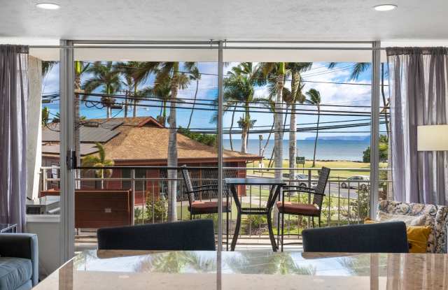 Full Ocean View, Fully Furnished Condo |Across from Surf Beach|Pool |Renovated |Heart of Kihei photos photos