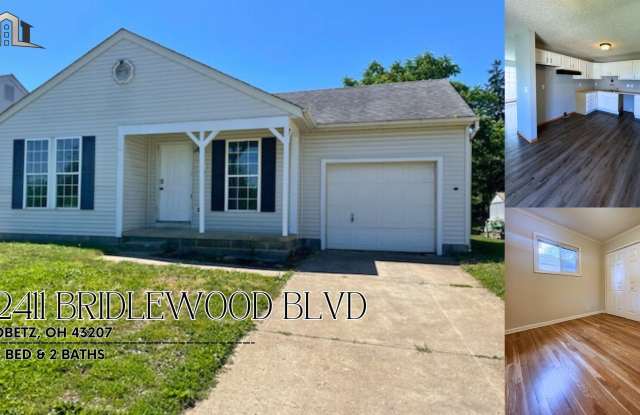 Beautiful 3 bed home 2 bath house w/ attached garage! - 2411 Bridlewood Boulevard, Obetz, OH 43207