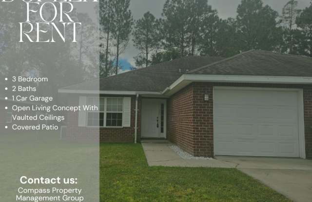 No Rent Due till January 2026! 3 Bedroom 2 Bathroom Rental Lake City - 1800 Southwest Grandview Street, Lake City, FL 32025