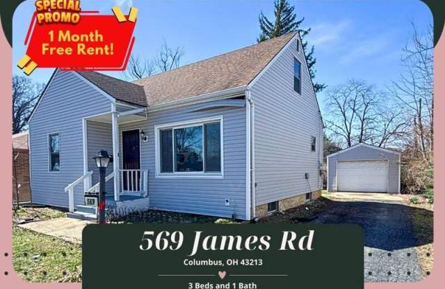 569 James Rd. - 569 James Road, Columbus, OH 43213 569 James Rd. - 569 James Road, Columbus, OH 43213