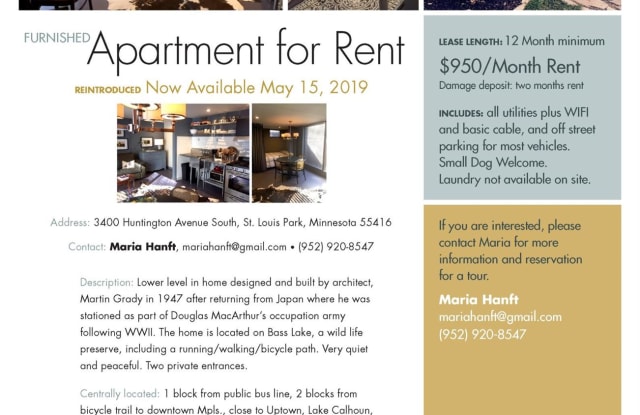 3400 Huntington Avenue - 3400 Huntington Ave, St. Louis Park, MN 55416