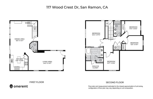 117 Woodcrest Dr - 117 Woodcrest Drive, San Ramon, CA 94583
