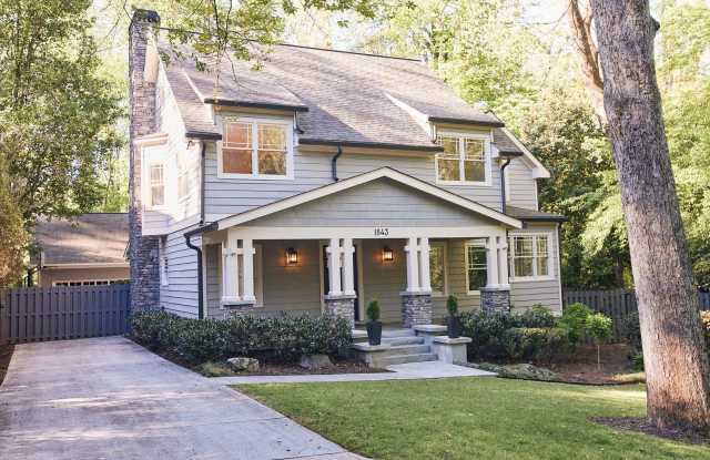 Druid Hills Craftsman Home - 1843 Butlers Lane, North Druid Hills, GA 30033