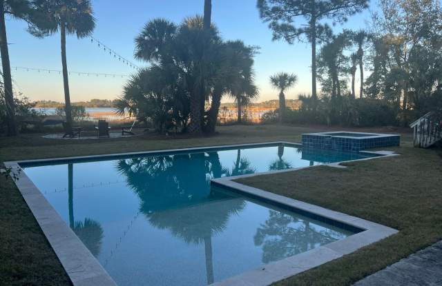 Furnished Home with Deep Water Views and Private Pool! - 9 Blue Heron Point Road, Beaufort County, SC 29926
