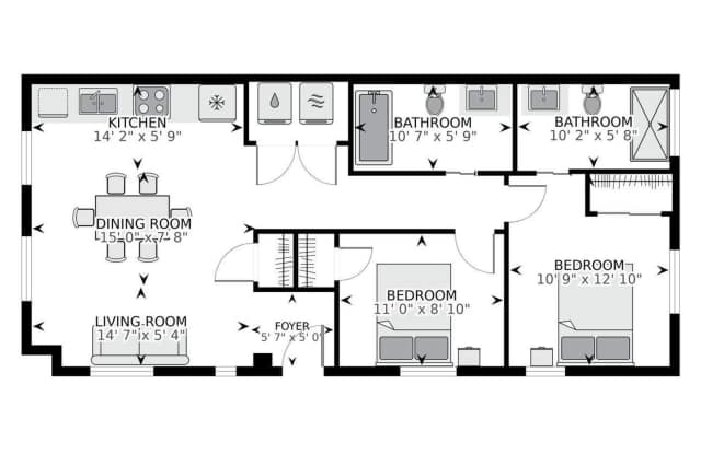 **$500 Gift Card Promotion** | Modern 2BR/2BA condo located in Brookland photos photos **$500 Gift Card Promotion** | Modern 2BR/2BA condo located in Brookland photos photos