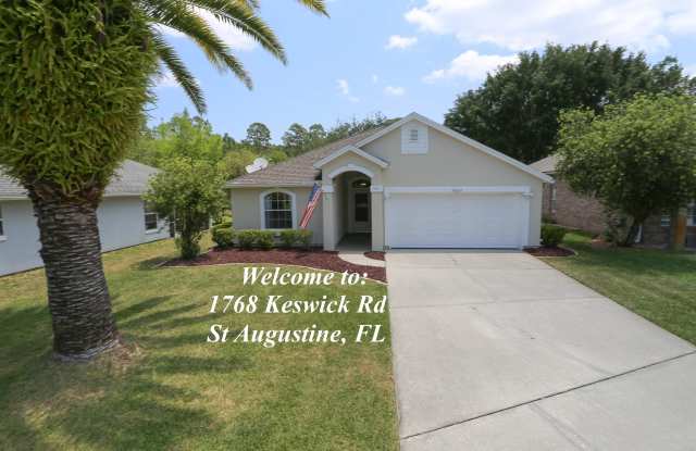 1768 KESWICK ROAD - 1768 Keswick Road, St. Johns County, FL 32084 1768 KESWICK ROAD - 1768 Keswick Road, St. Johns County, FL 32084