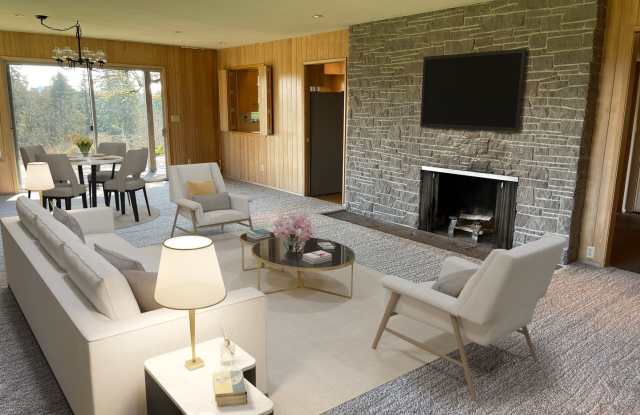 Expansive 5-Bedroom Lake Oswego Property Nestled Down, Tree-Lined Road photos photos
