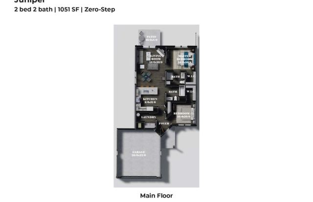 Juniper | Zero-Step Exterior - 3141 Anisko Drive, Kent County, MI 49525 Juniper | Zero-Step Exterior - 3141 Anisko Drive, Kent County, MI 49525